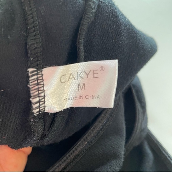 Cakye Black Maternity Nursing Bra Pull On Stretch Size Medium - Picture 3 of 4